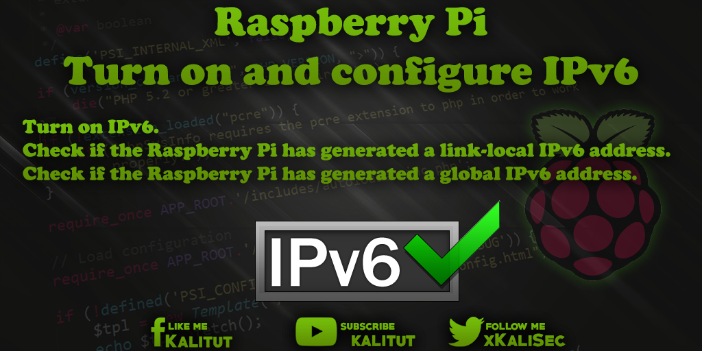 Raspberry pi ipv6 address change